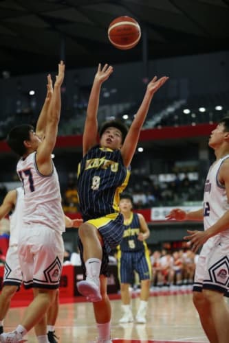 男子1回戦：福岡大学附属大濠vs県立海部