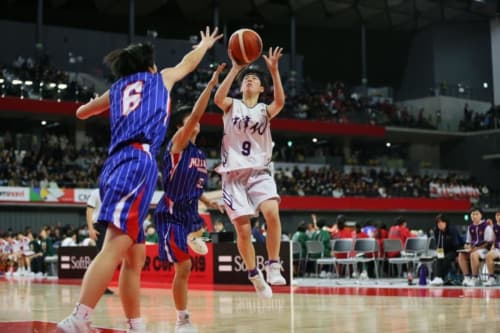 女子1回戦：県立中津北vs県立広島皆実