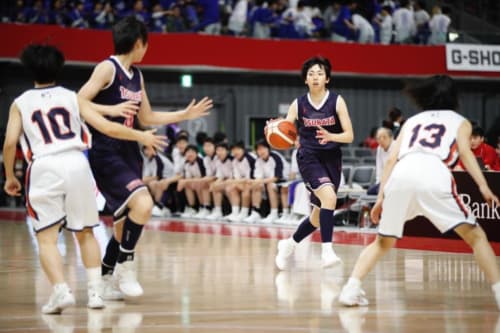 女子1回戦：県立津幡vs慶進