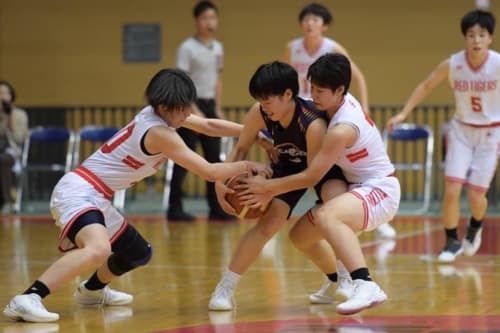 女子1回戦：開志国際vs県立松江商業