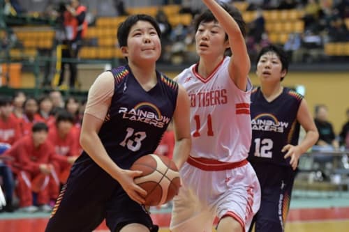 女子1回戦：開志国際vs県立松江商業