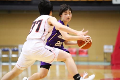 女子2回戦：県立山形中央vs明星学園