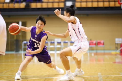 女子2回戦：県立山形中央vs明星学園