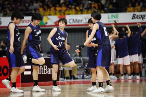 女子準々決勝：精華女子vs桜花学園