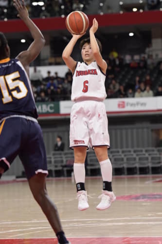 女子準々決勝：県立津幡vs京都精華学園