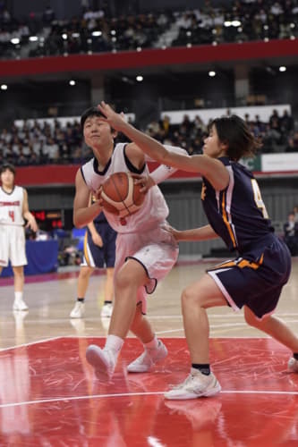 女子準々決勝：県立津幡vs京都精華学園