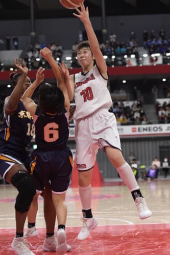 女子準々決勝：県立津幡vs京都精華学園