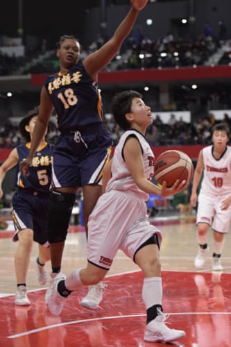 女子準々決勝：県立津幡vs京都精華学園