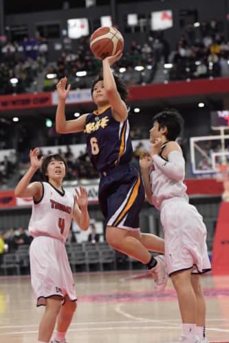 女子準々決勝：県立津幡vs京都精華学園