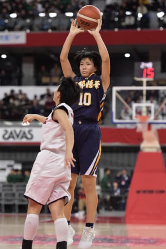 女子準々決勝：県立津幡vs京都精華学園