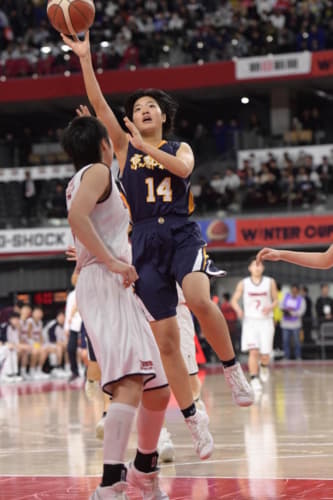 女子準々決勝：県立津幡vs京都精華学園